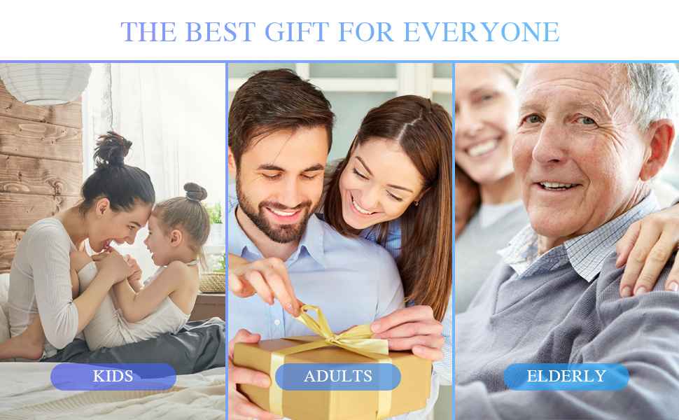 ROCAM Digital Alarm Clock for Bedrooms Large 7" LED Display with