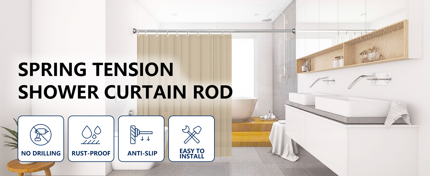 shower curtain rod