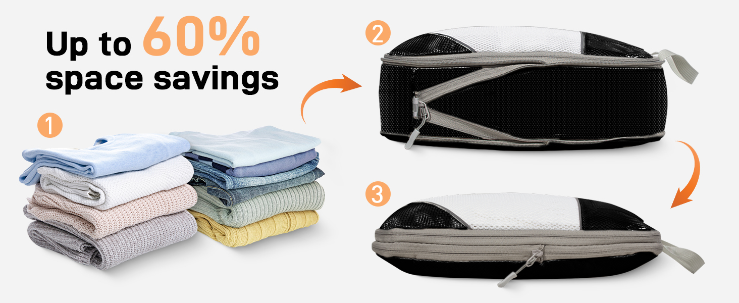packing cubes for carry on luggage