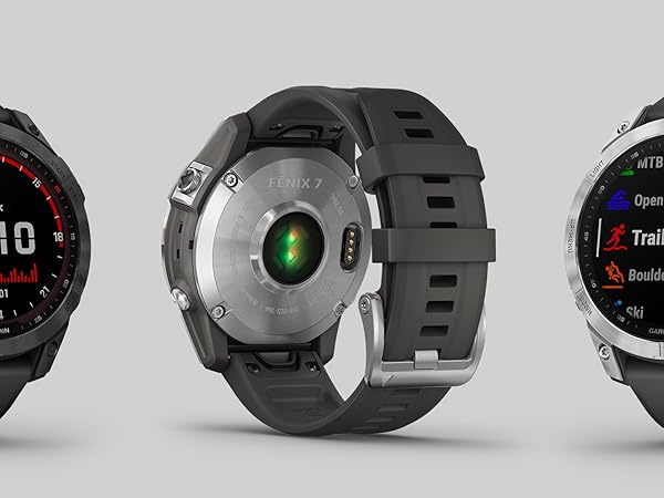 GARMIN　FENIX7　シルバー Garmin Fenix 7 Smartwatch GPS Gray/Silver, 1.3