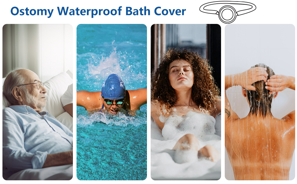 ostomy bath cover