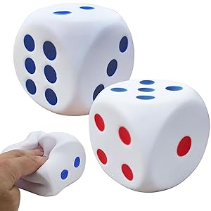 大好評！中身にサイコロを入れたホタル＆ツイストステー☆送料込み☆ Amazon | [DRAL] サイコロ (25mm/6個セット) ダイス 6面