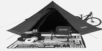 Amazon.co.jp: BLACKDOG(黒犬) OUTDOOR ワンポールテント