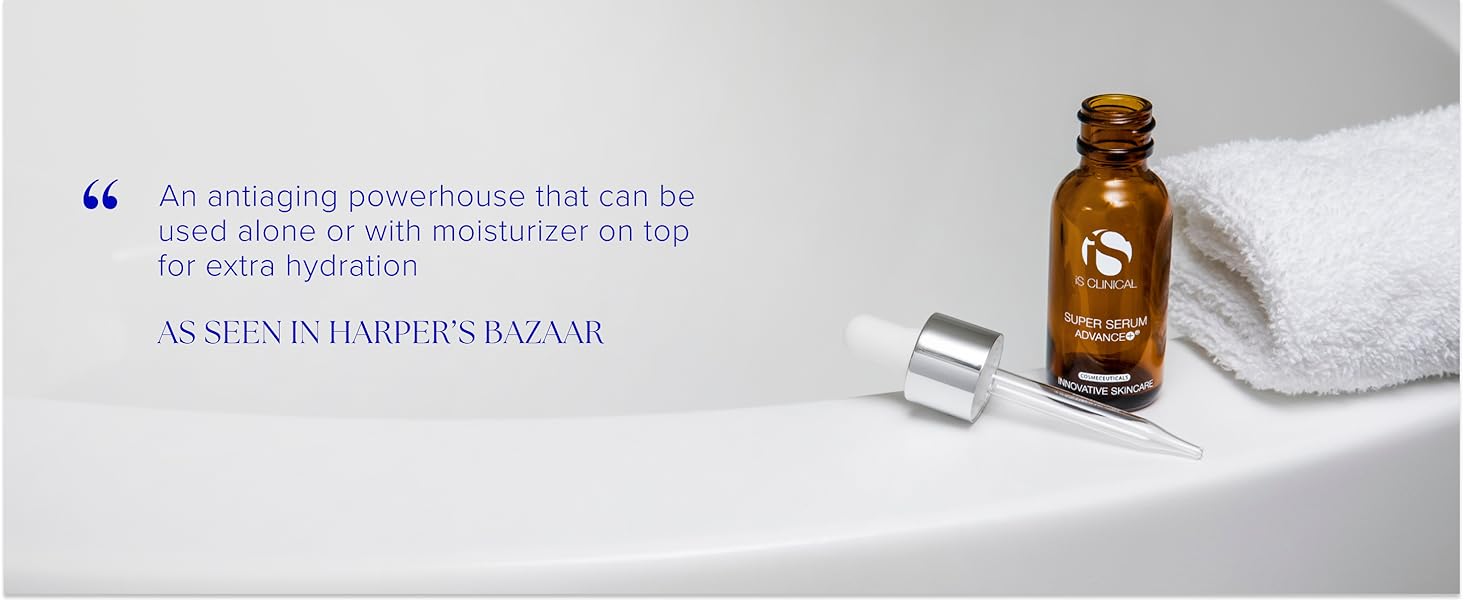 an antiaging powerhouse that can be used alone or with moisturizer on top for extra hydration