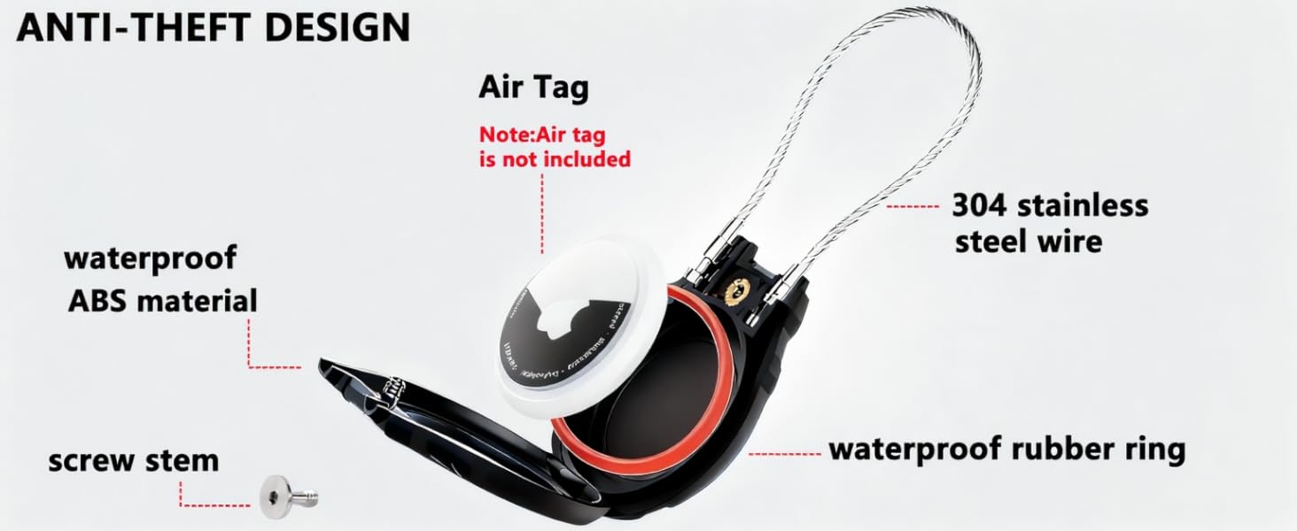 airtag case keychain