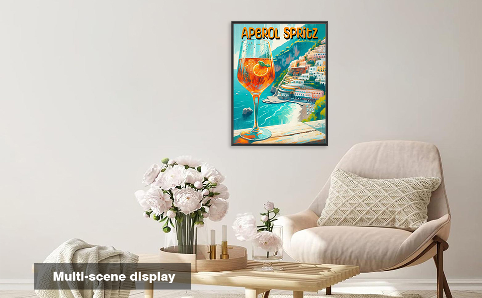 Trendy Amalfi Coast Drink Recipe Canvas Posters