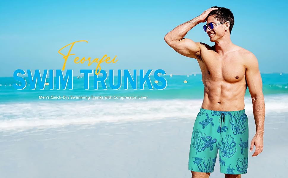 Men&amp;#39;s Quick-Dry Swimming Trunks