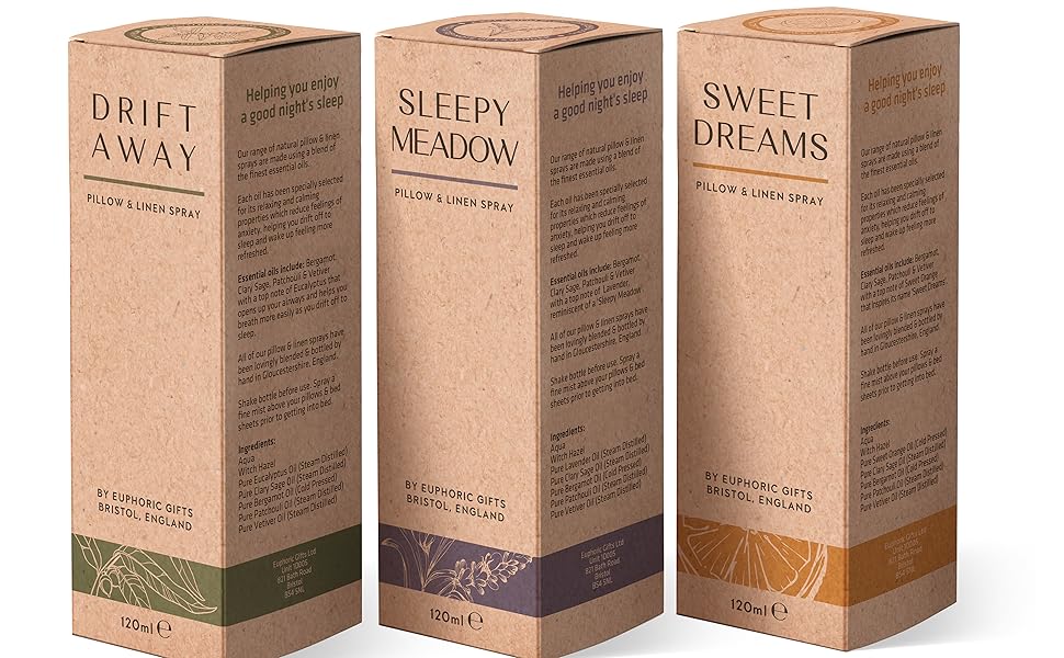 3 scents available to buy (boxed)