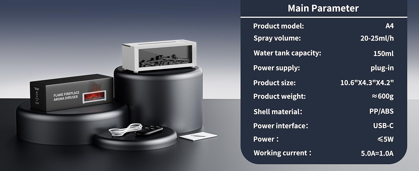 Flame Air Diffuser Humidifier