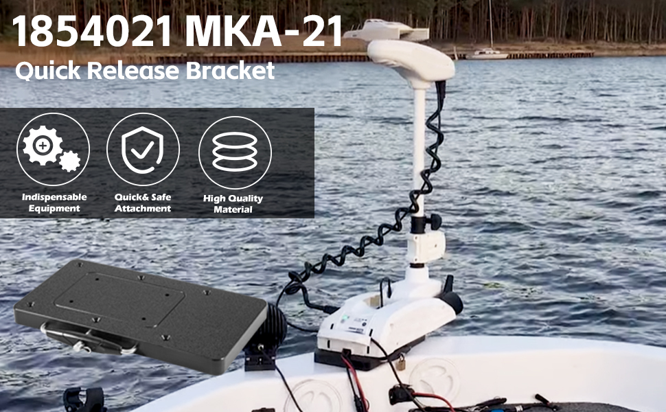 For Minn Kota 1854021 MKA21 Composite Quick Release