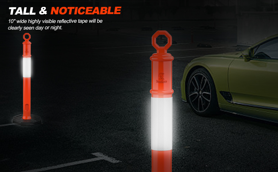 visible reflective collar