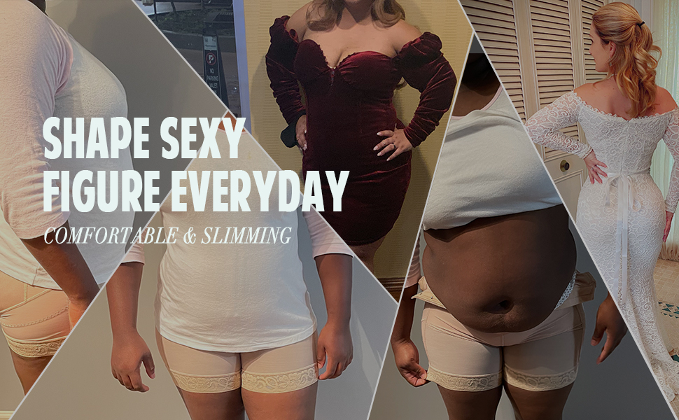 tummy control shapewear body shaper for women