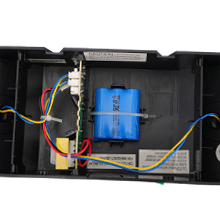 Black emergency exit light 