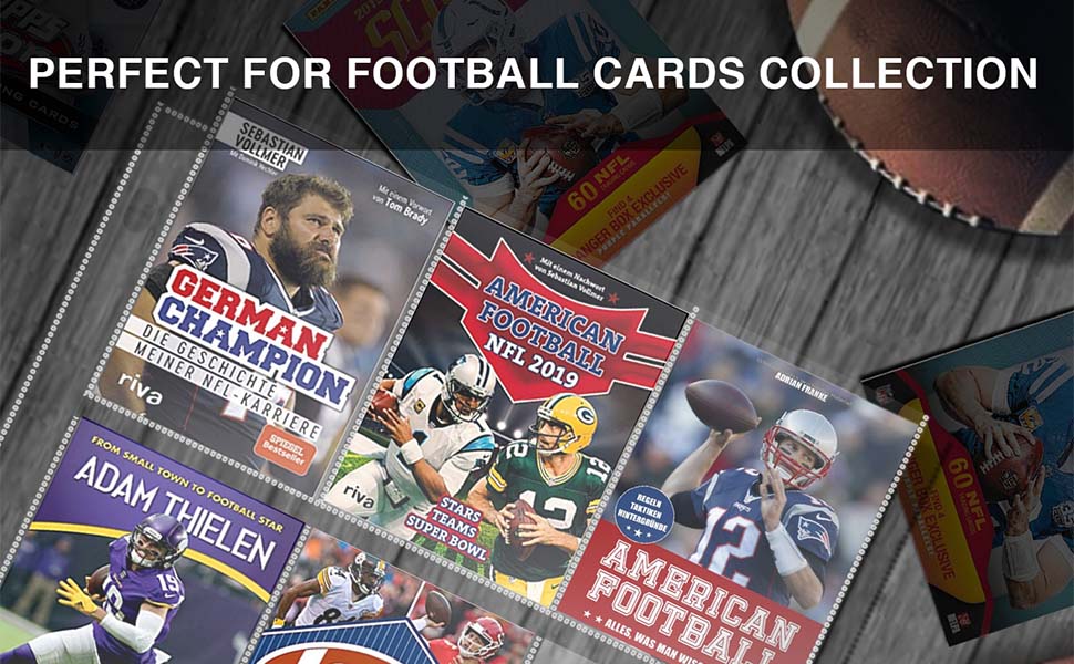 Baseball Card Binder Sleeves, 9 Pocket Trading Card Pages