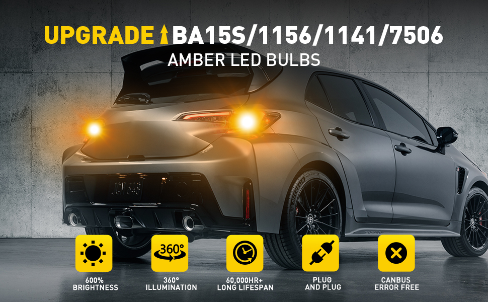 スイサイダル2xl Amazon.com: AUXITO 2025 Upgraded 1156 LED Bulbs Turn Signal