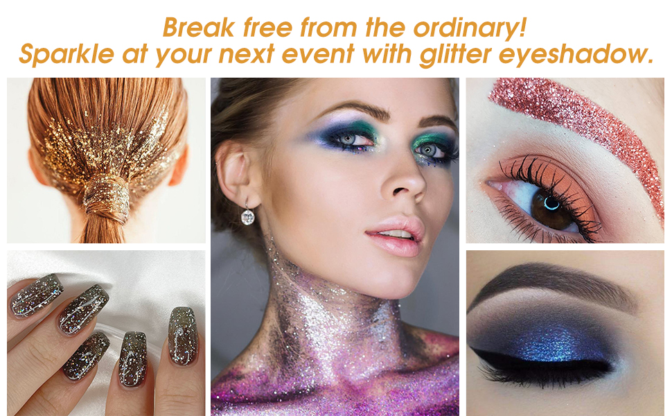 versatile glitter powder