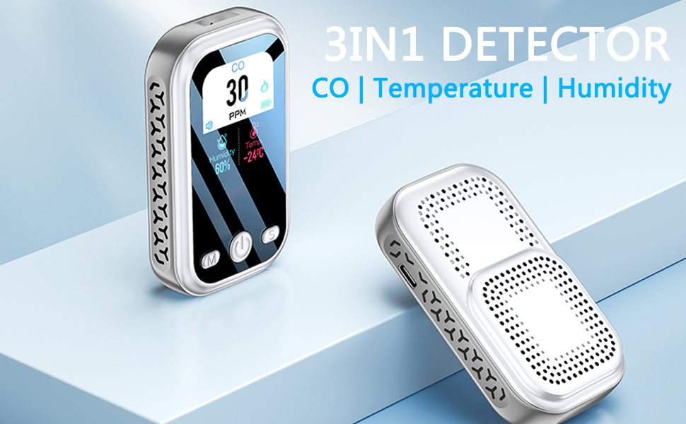 Carbon Monoxide Detectors, 3-in-1 CO Detector Australia | Ubuy