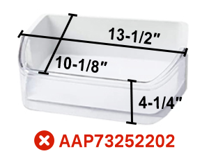 DA97-12650A Door Shelf Bin Basket for Samsung