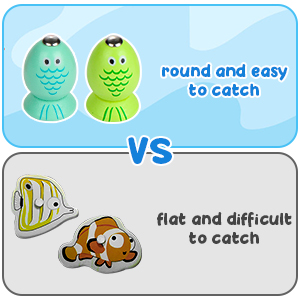 Lebendige und süße dreidimensionale Magnetfische