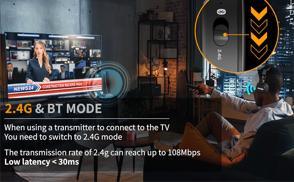 wireless headphones for tv