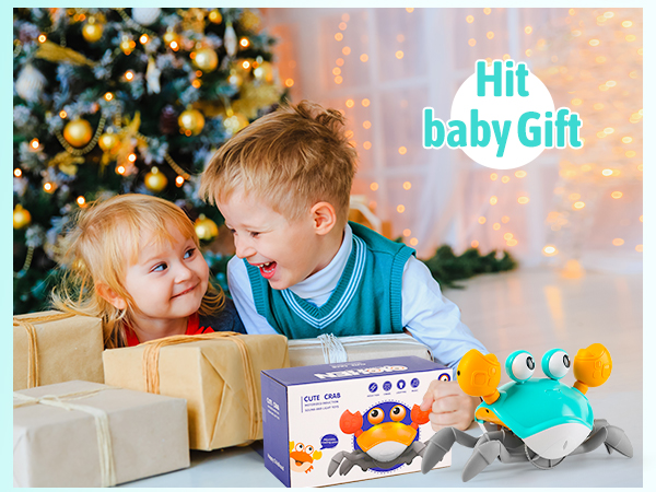 walking crab baby toy