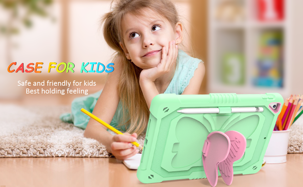 iPad 10.2 Case for Kids Girls, iPad 9th/8th/7th Generation