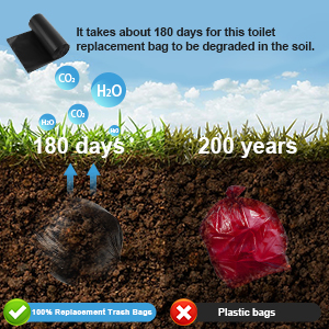 toilet waste bags