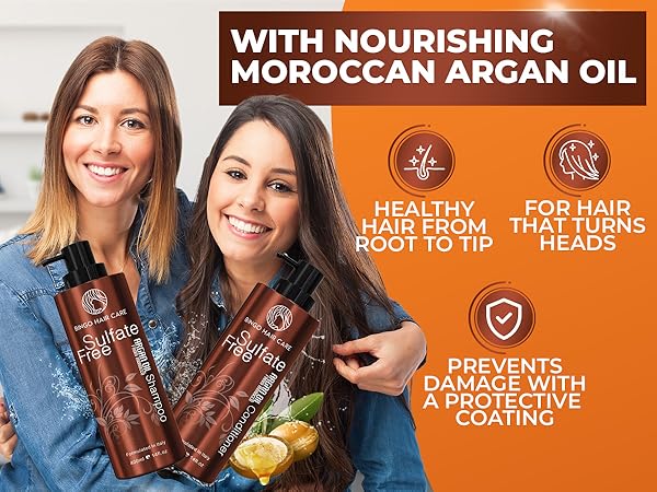 argan shampoo and conditioner set moroccan oil