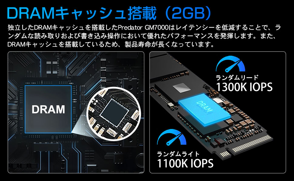 Acer GM7000 2TB PS5動作確認済み 楽天市場】Acer Predator GM7000 ヒートシンクモデル M.2 SSD