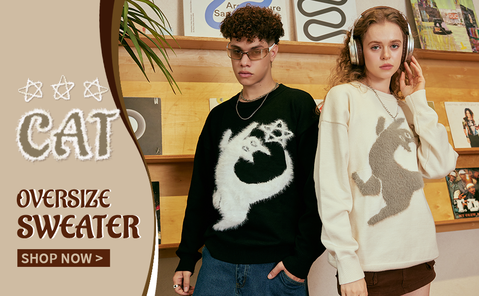 Graphic Sweater