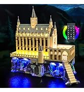 BRICKSHINING Lighting for Lego Hogwarts Castle: The Great Hall 76435, Light Kit Compatible with L...