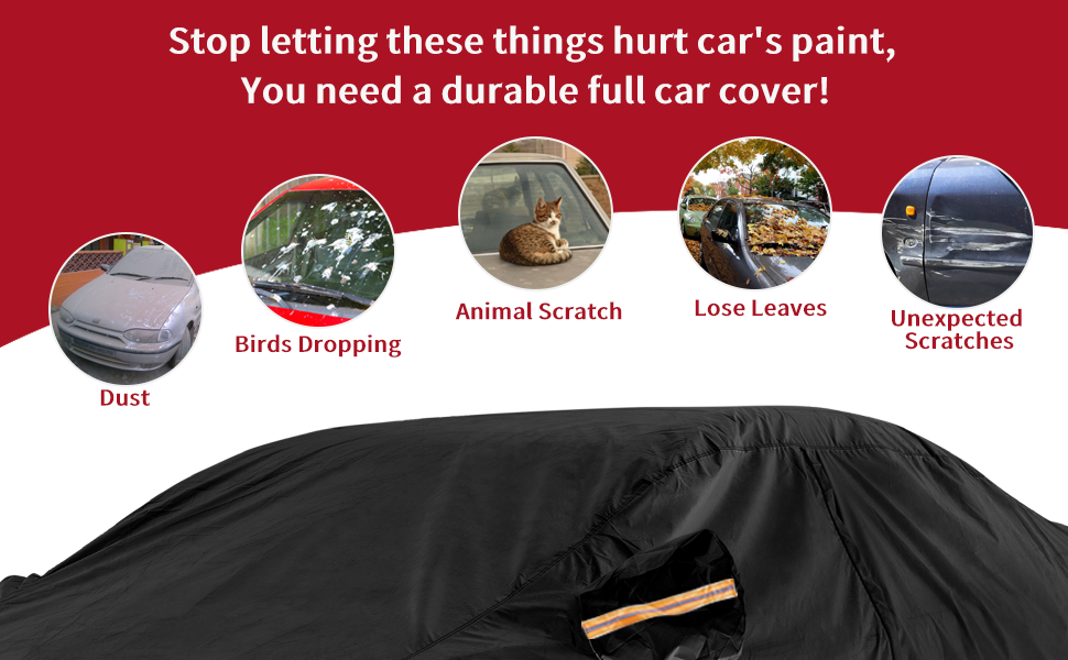 Car Cover Waterproof All Weather Custom Fit for Dodge