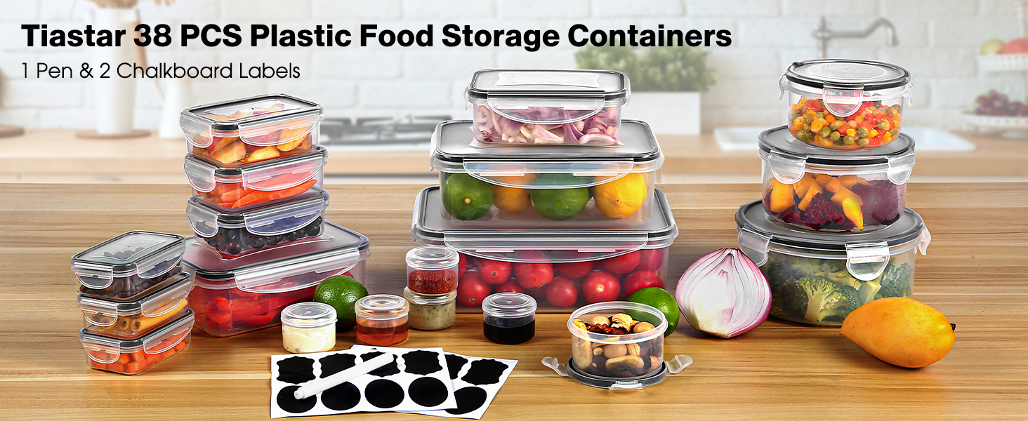food storage containers with lids 