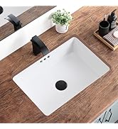 KDKSC 20 Inch Undermount Bathroom Sink Rectangular