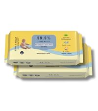 Baby baby’s water wet little supple hug wipe unscented thick 99.9 mother combo feeding bottle wipes