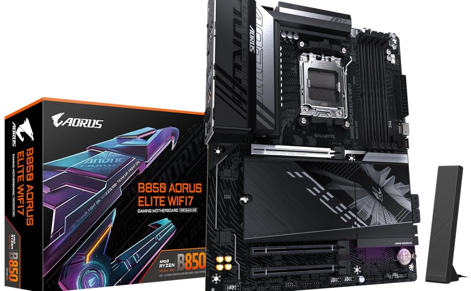 GIGABYTE B850 AORUS ELITE WIFI7　マザーボード GIGABYTE B850 AORUS ELITE WIFI7 ATXマザーボード｜B850 A