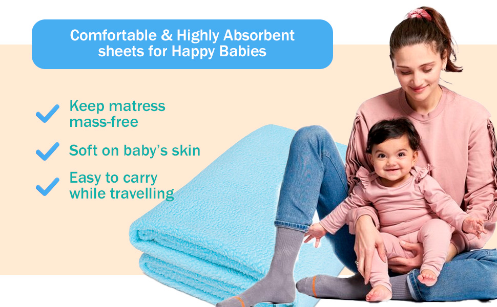 dry sheets for baby, dry sheet for bed, dry sheets for baby large size