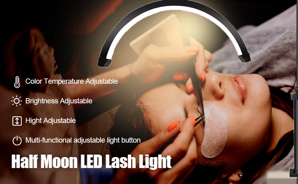 Lash Light Lash Lamp Esthetician Light for Eyelash Extensions LED Desk Lamp Light