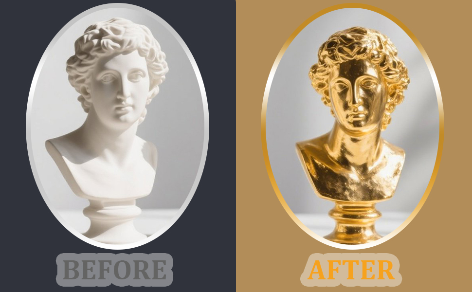 Liquid Gold Leaf Paint Kit