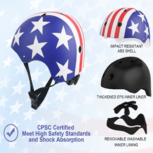 kids boys girls bike helmet ages 3-5-8