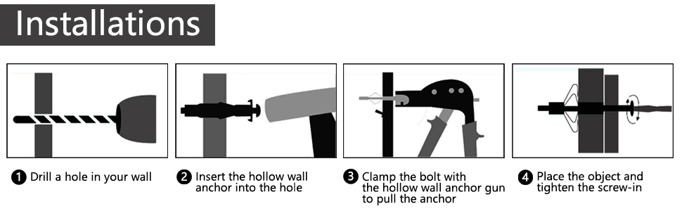 BAAB FASTENER Anchor And Metal Screw Assortment Self Tapping Wall