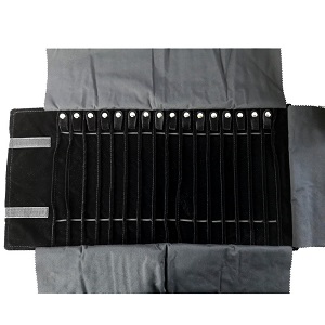 Elastics hold necklace