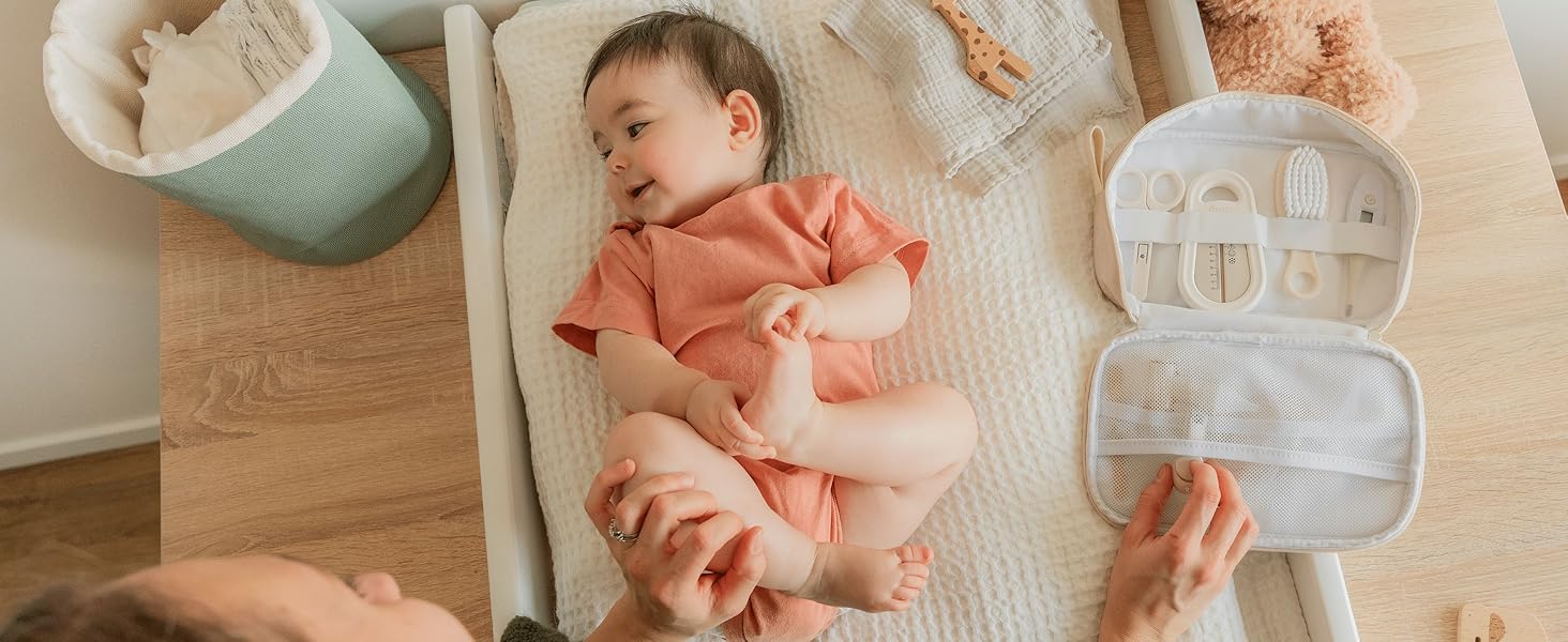 Babypflege-Set Sand