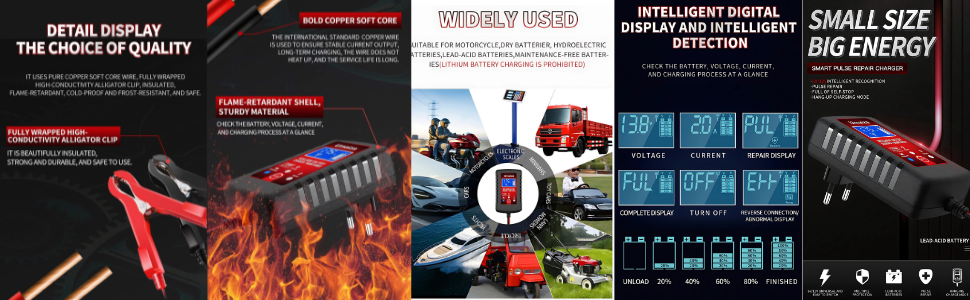 Detail intelligent Display and detection, Widely uses, Small size with big energy