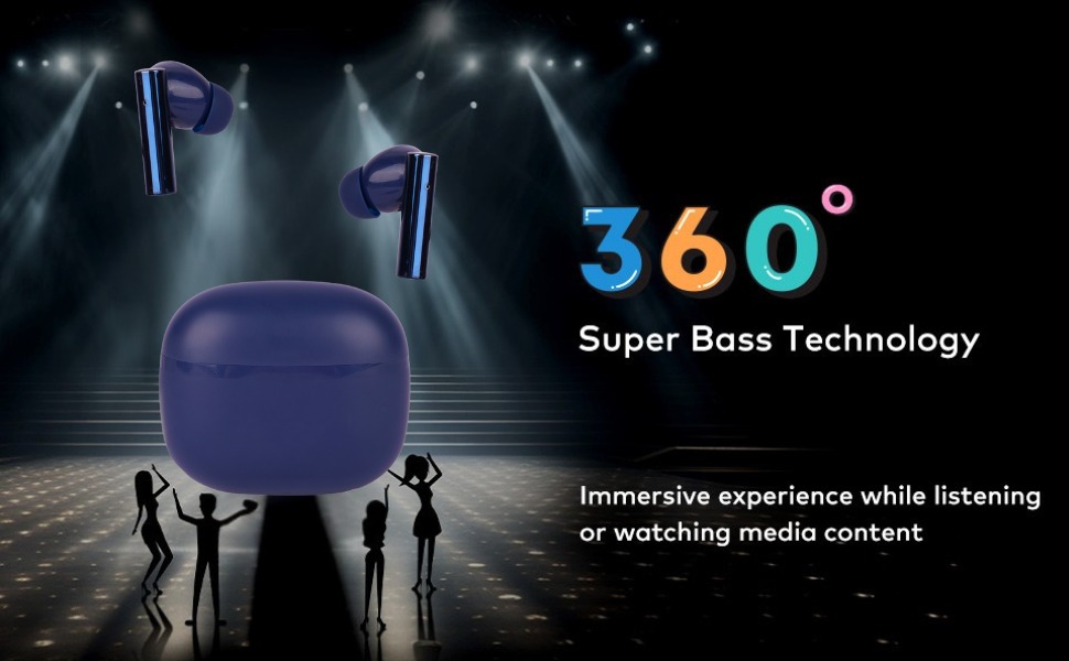 wireless Bluetooth earphones for calls and music Bluetooth headset with noise cancellation wireless