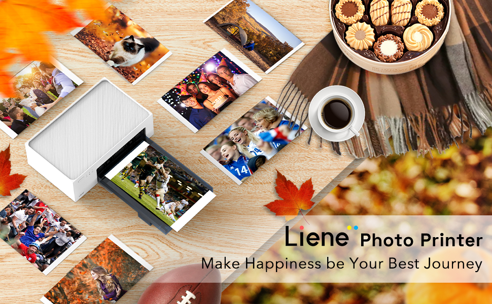 Liene Amber M200 4x6'' Photo Printer Battery Edition