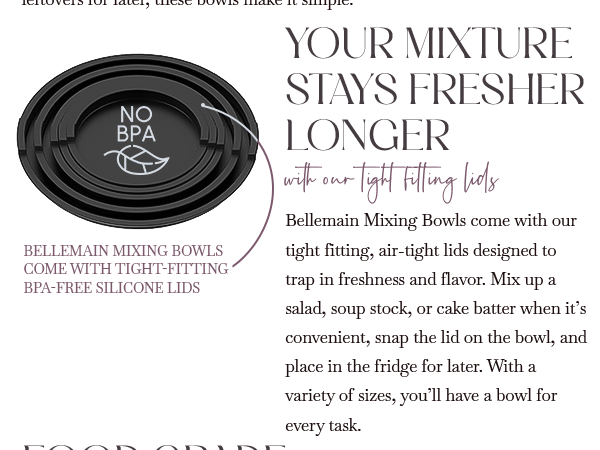 mixing bowls