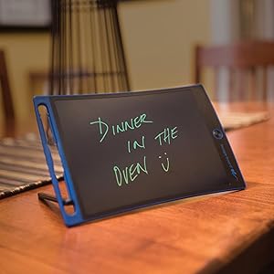 Jot is ultra-thin and has built-in magnets to hang on your fridge or use the stylus as a kickstand