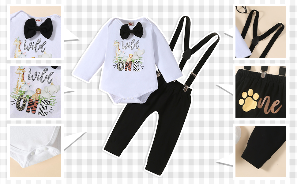 Baby Boy My 1st Birthday Outfit