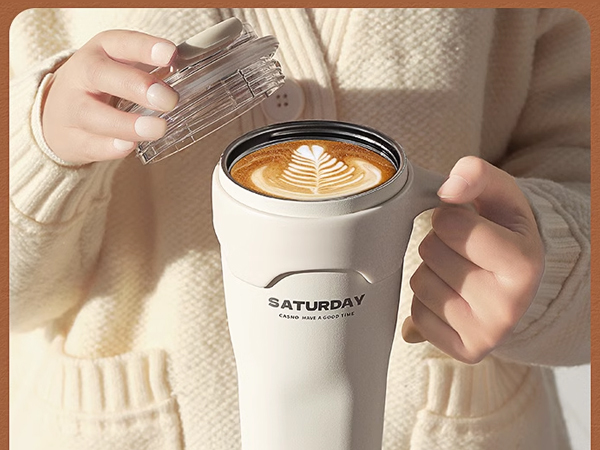 Amazon | TIMELESSINOX タンブラー ストロー付き 取っ手付き 蓋